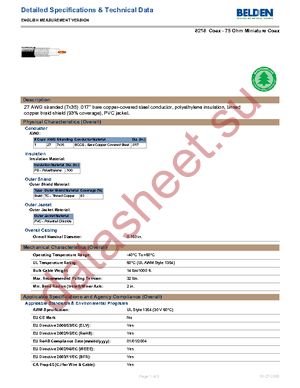 8218 010500 datasheet  